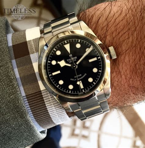 tudor black bay 36 on wrist|tudor black bay 58 weight.